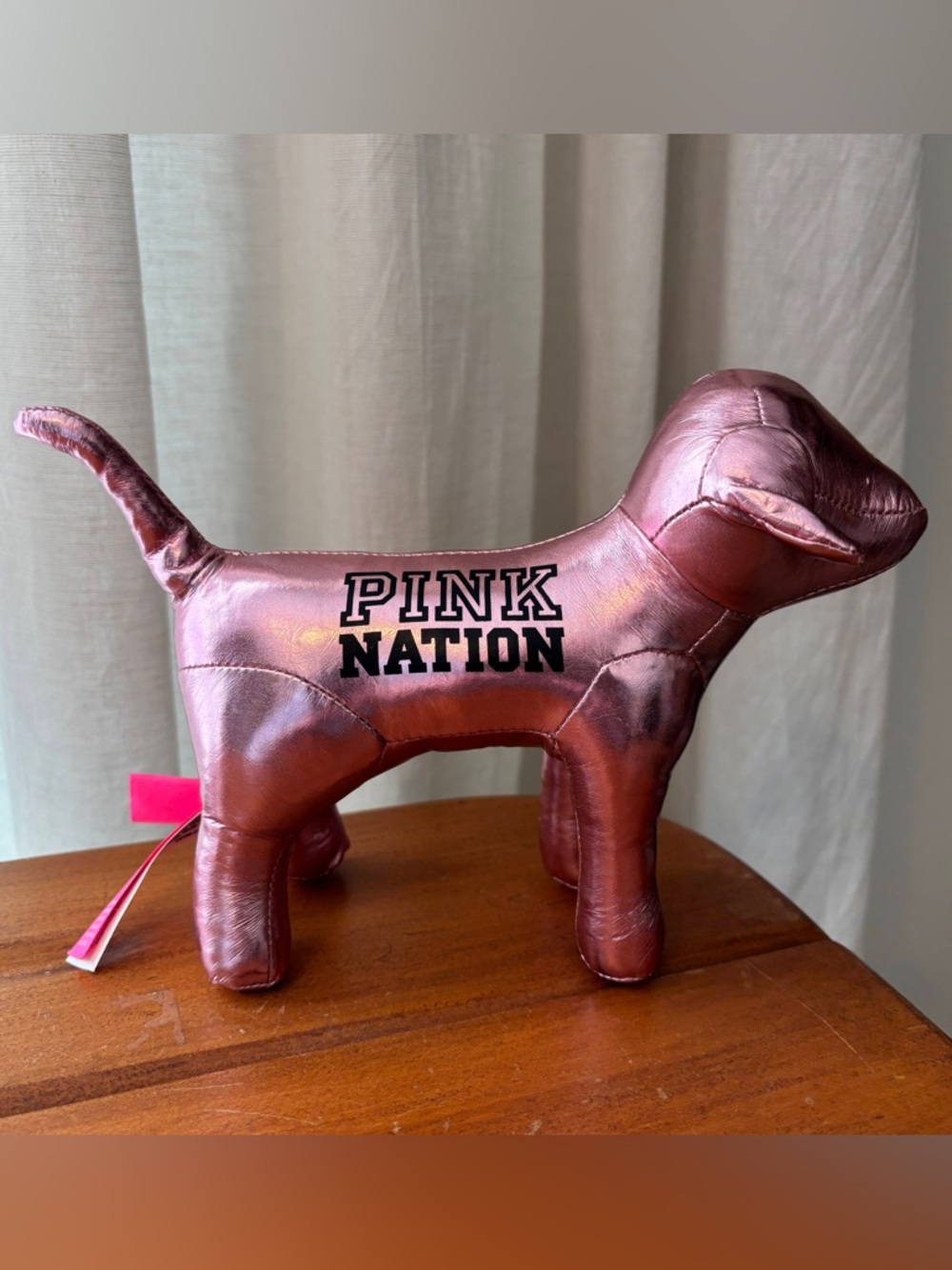 Shiny Metallic Pink VS PINK Nation Dog Limited Edition from Victoria's Secret - Picture 2 of 8